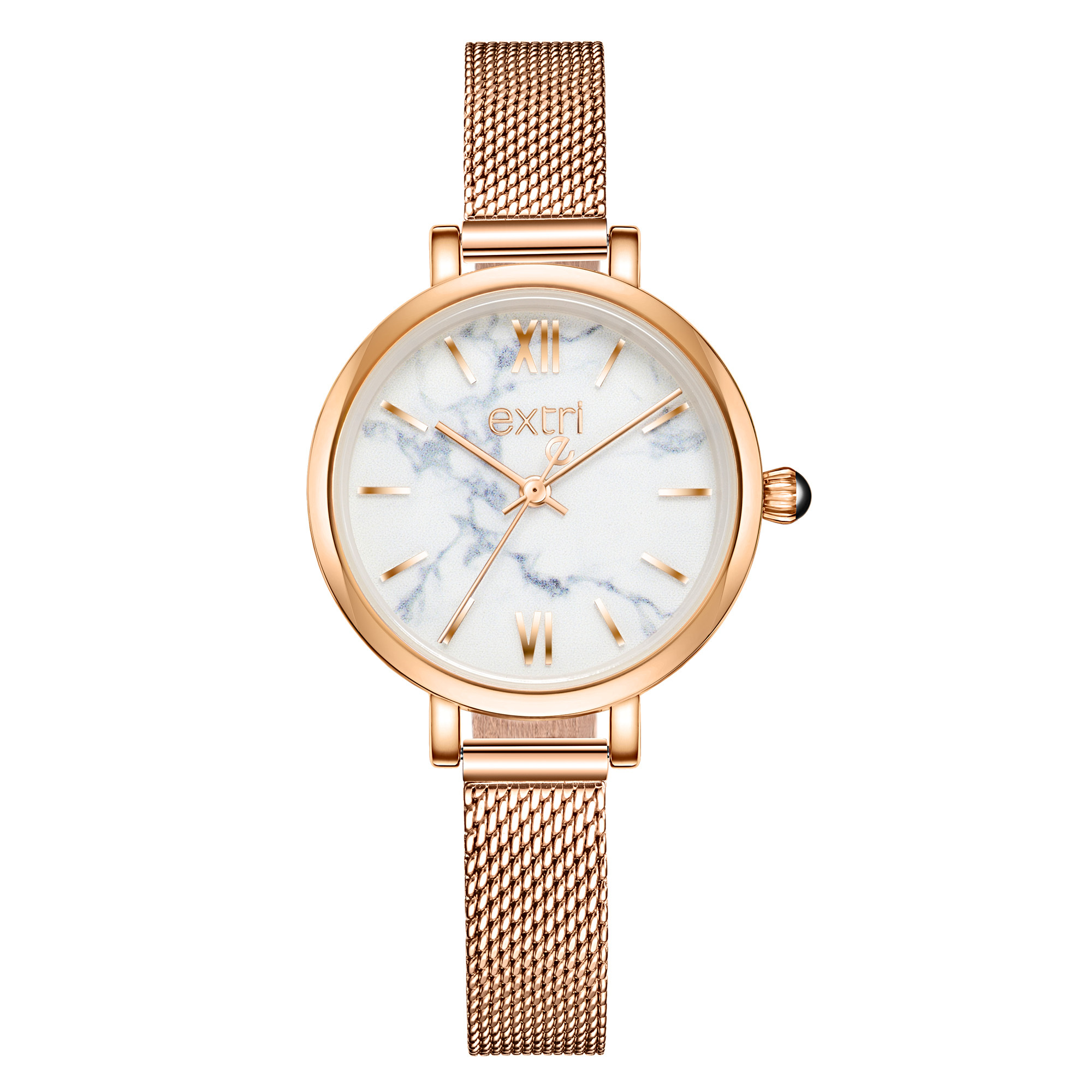 【EXTRI】 E1009 經典 簡約 優雅 米蘭 女錶 手錶