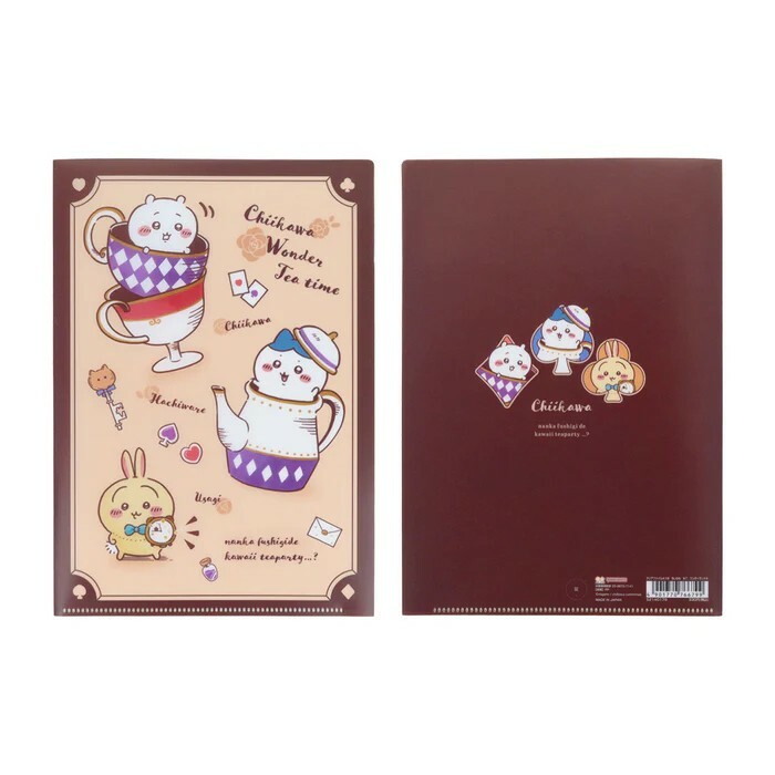 【現貨】吉伊卡哇 Chiikawa A5 對開 資料夾 L夾 文件夾 檔案夾 小八烏薩奇小桃古本屋 下午茶系列