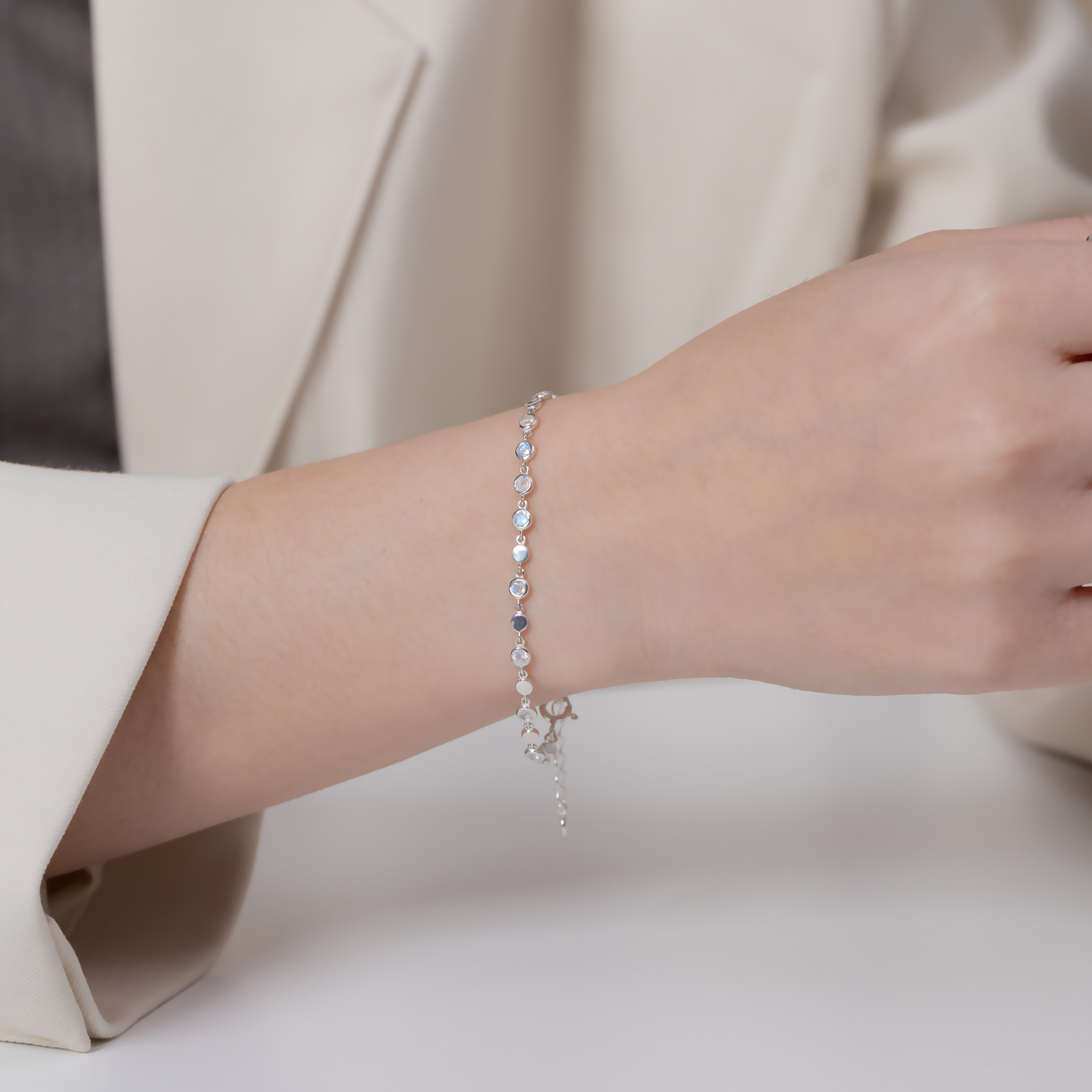 HaloFlow月光石手鍊