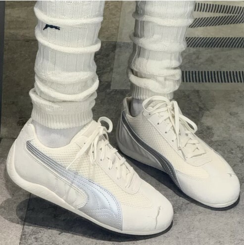 PUMA SPEEDCAT PREMIUM 賽車鞋 奶油 銀色 米色 米白 女鞋 403902-01