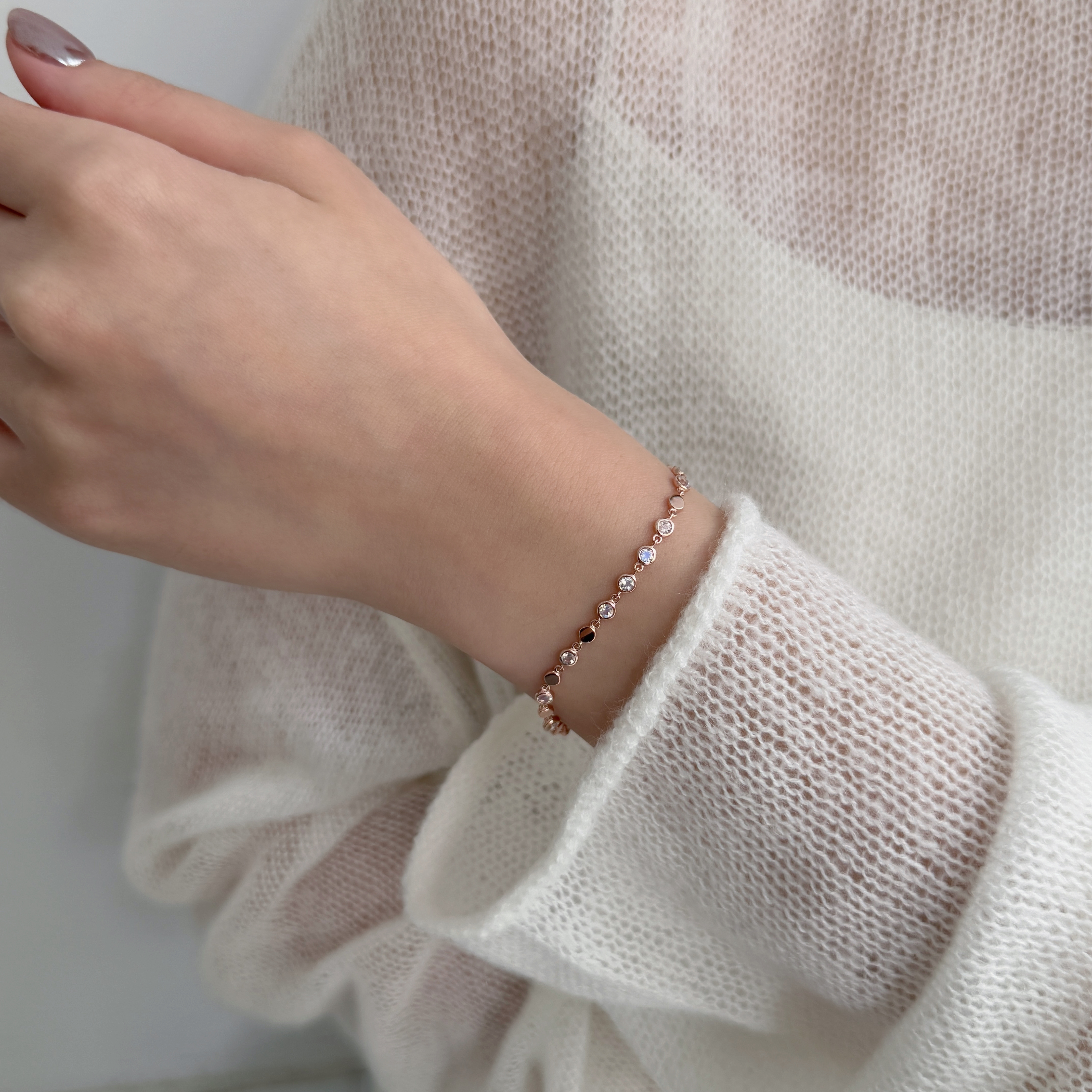 HaloFlow月光石手鍊