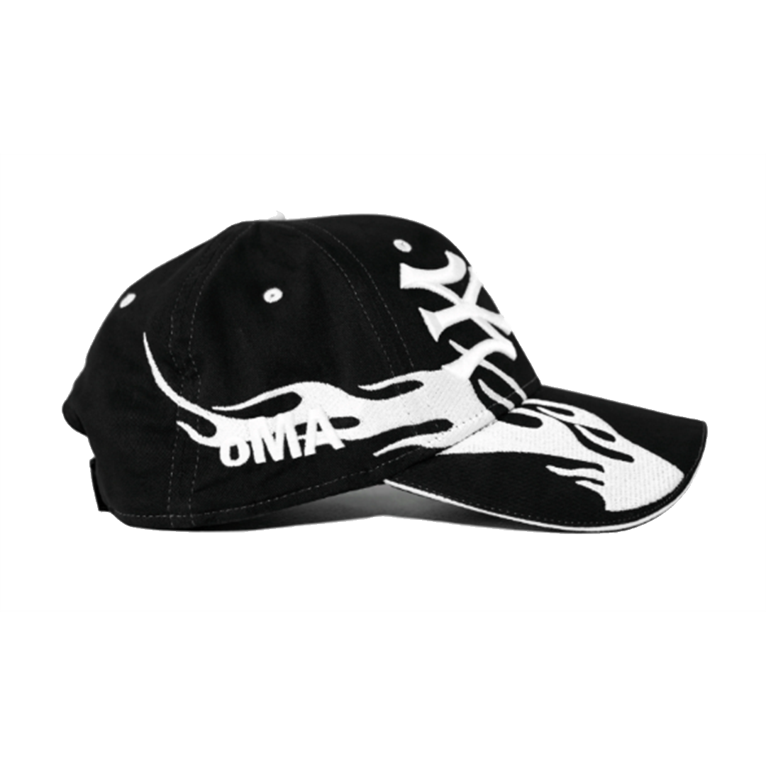 【oMA STUDIOS】NY NY FLAME HAT ハット oMA NY NY FLAME HAT/FLAME CAP