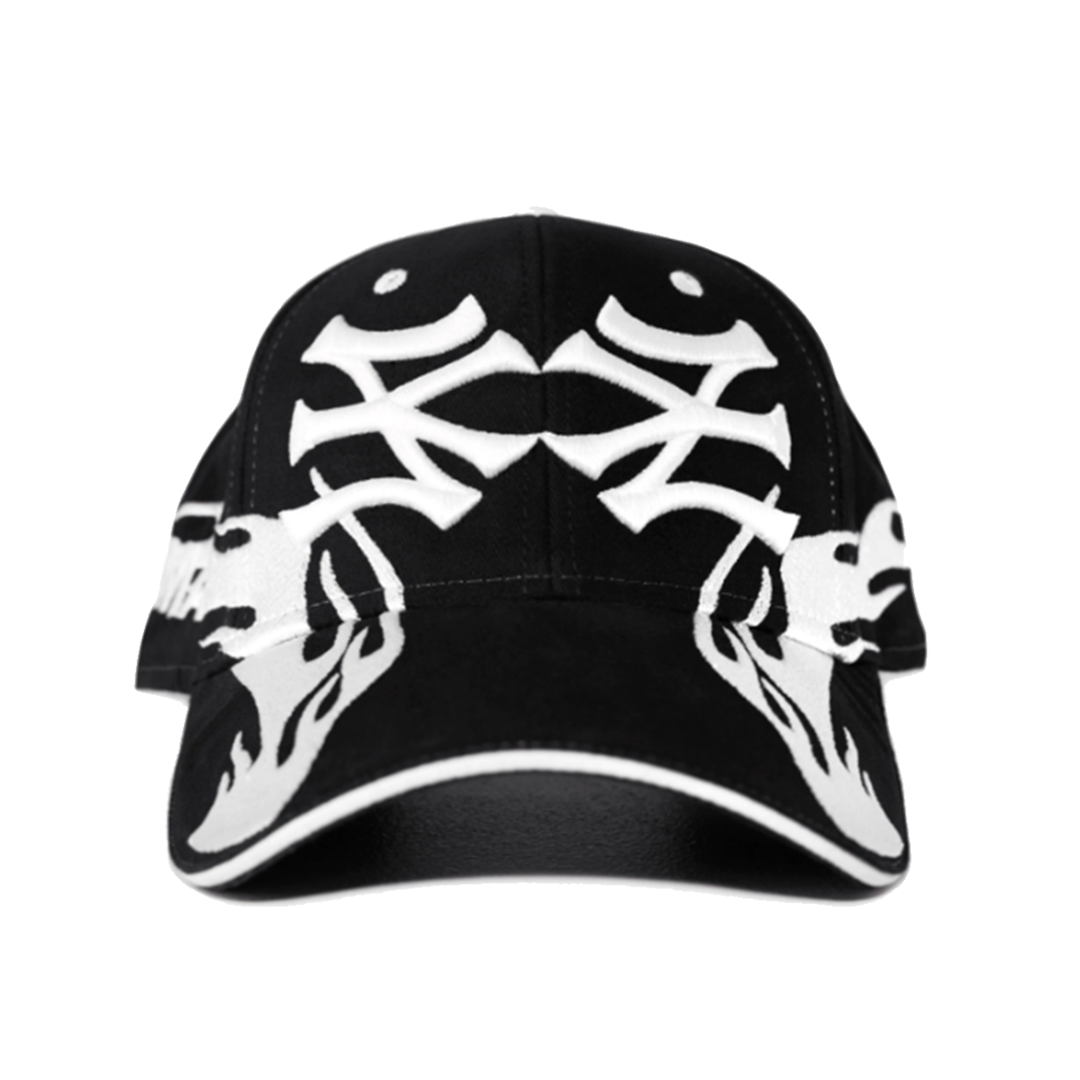 【oMA STUDIOS】NY NY FLAME HAT ハット oMA NY NY FLAME HAT/FLAME CAP