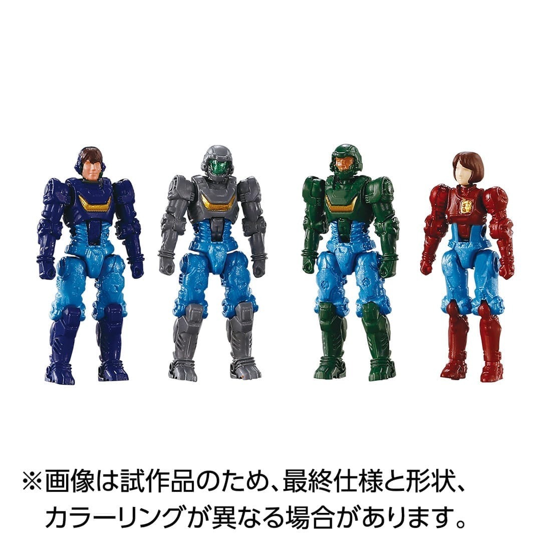 Takara Tomy Diaclone TM-35 Tactical Grander 團隊成員套裝