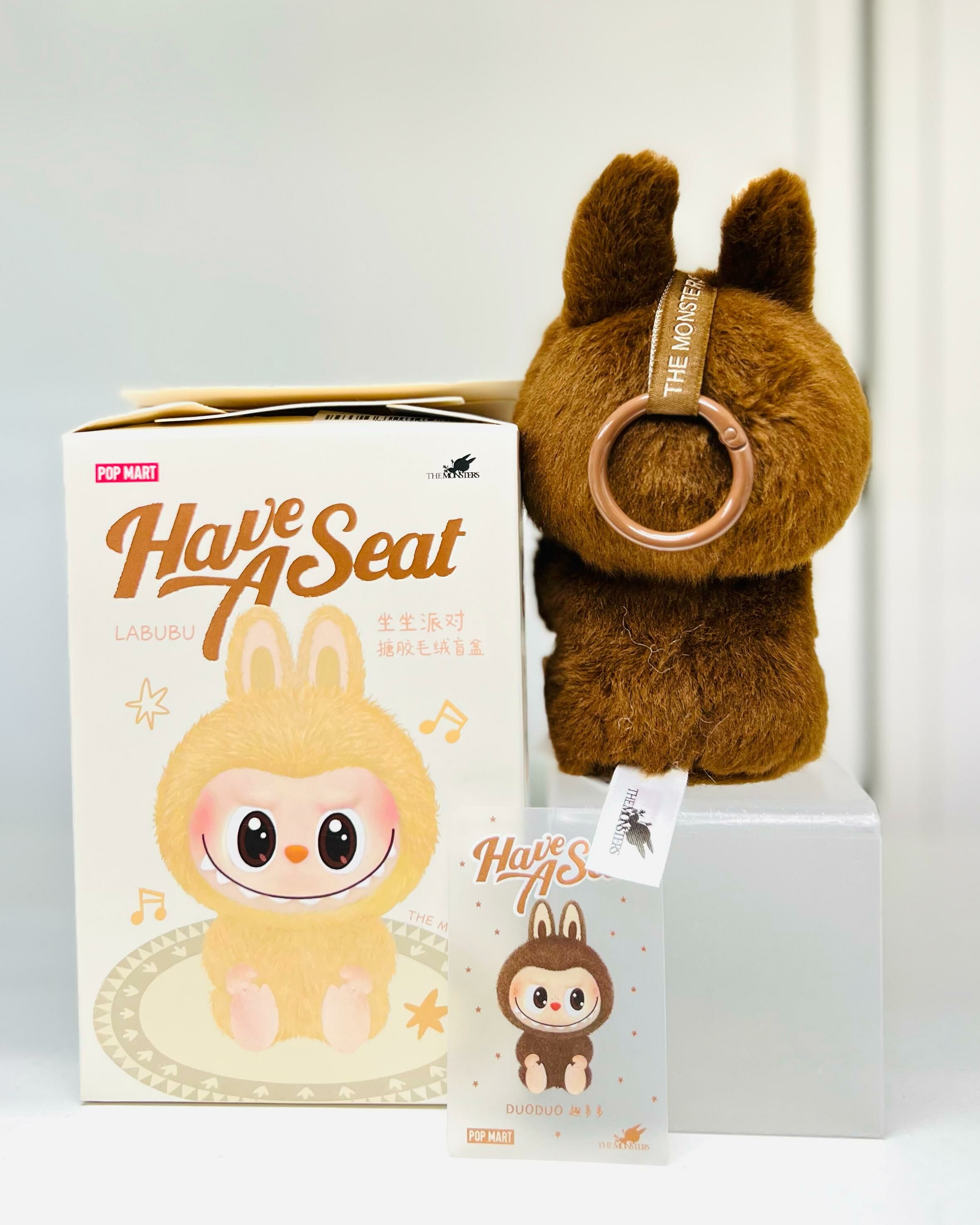 V2 Labubu The Monster - Have A Seat Vinyl Face Blind Box (POP MART) - (趣多多 DuoDuo)