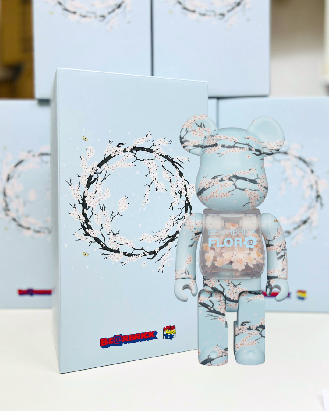 その他 BE@RBRICK FLOR@ WHIT 400% Bearbrick Flor@ Sakura 400% - US