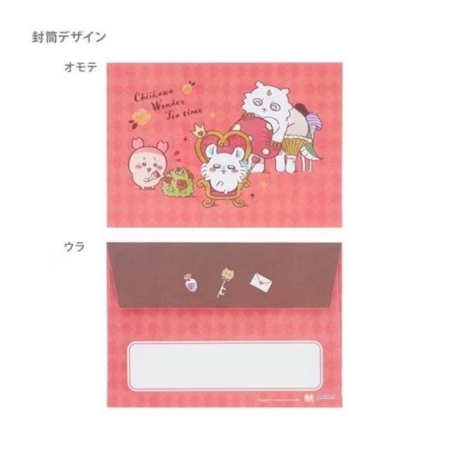 【現貨】吉伊卡哇 Chiikawa 撲克牌信紙組 信紙小卡 小桃鼠 烏薩奇兔 不可思議的國度 ちいかわ