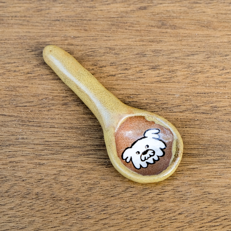 SP｜Mal Woo毛物｜陶瓷手捏湯匙｜B