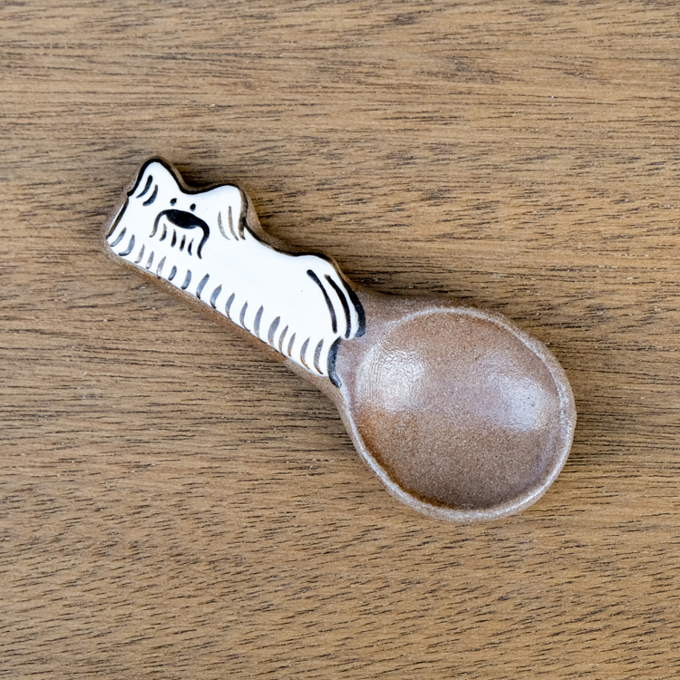 SP｜Mal Woo毛物｜陶瓷手捏湯匙｜大