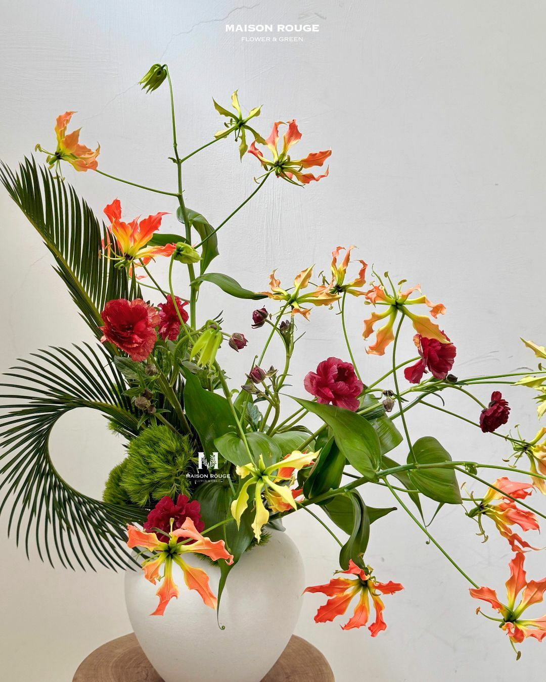 設計師款桌花・Dance of the Flame・可客製化