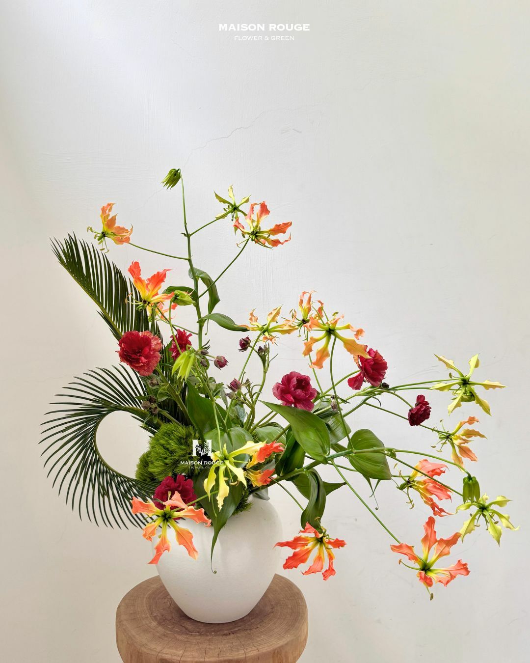 設計師款桌花・Dance of the Flame・可客製化