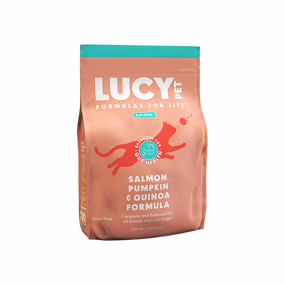 LUCY 魔力寵糧 貓用 無榖超級食物配方 鮭魚雞肉佐南瓜 1.8kg