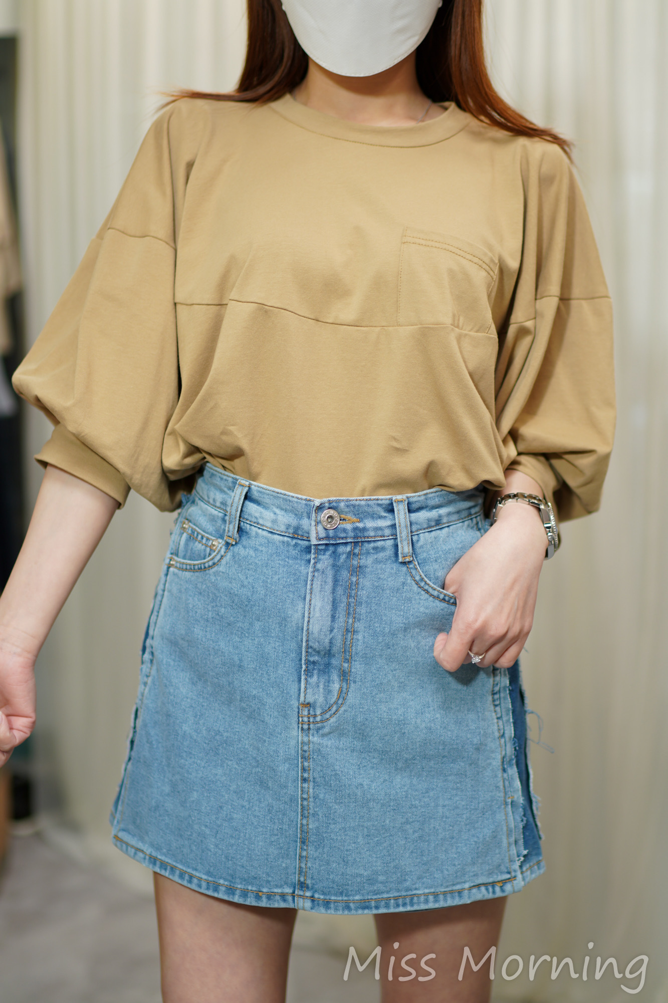 有款手袖上衣(14456)