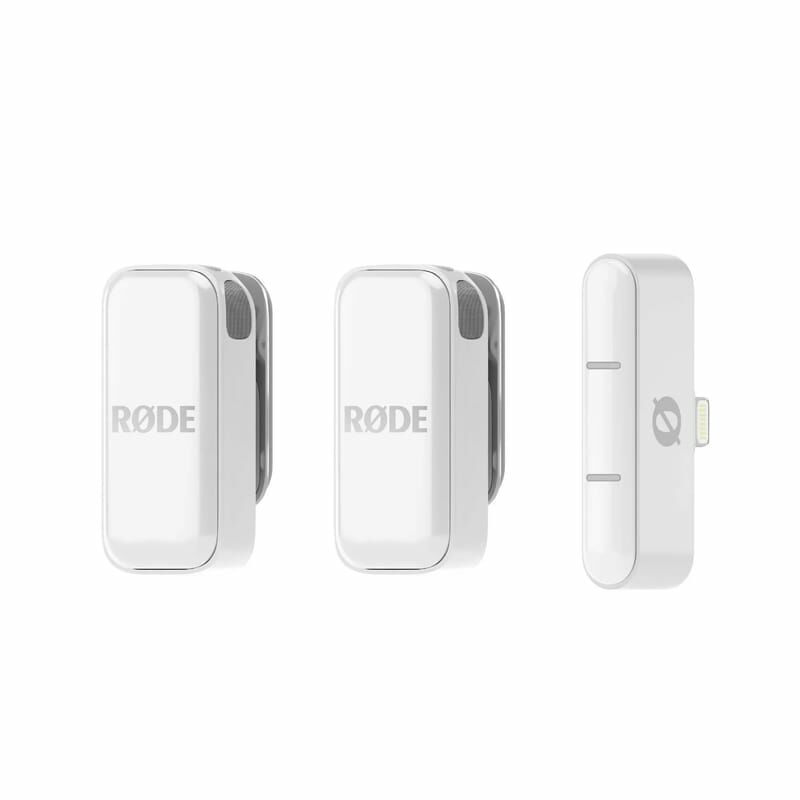 【RODE】Wireless Micro Type-C 【RODE】Wireless Micro Type-C / Lightning版 行動無線麥克風 黑白雙色可選 正成公司貨 第 6 張圖片｜三峽麥克風