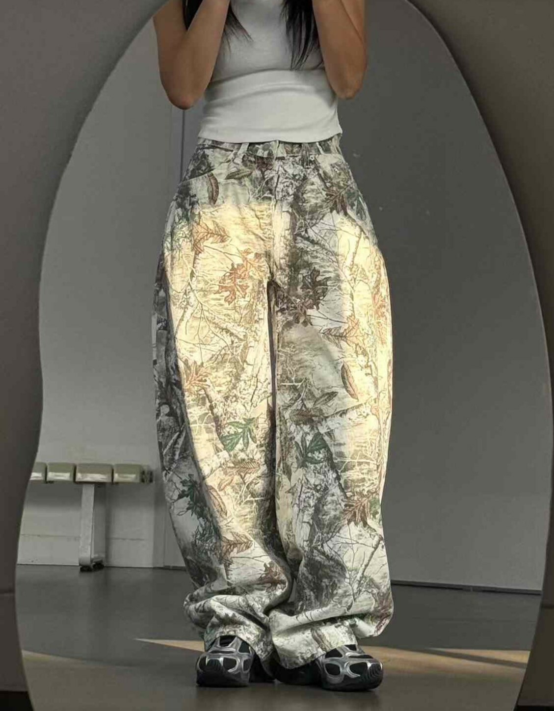 UNUSED  美式 叢林 迷彩 長褲 #牛仔褲