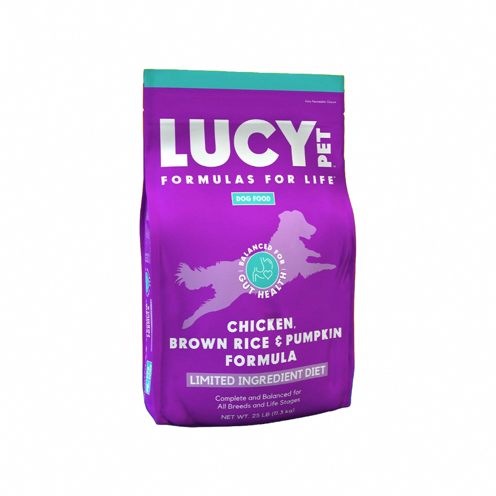 LUCY 魔力寵糧 犬用 低敏高纖配方 雞肉燉南瓜 大顆粒 2kg