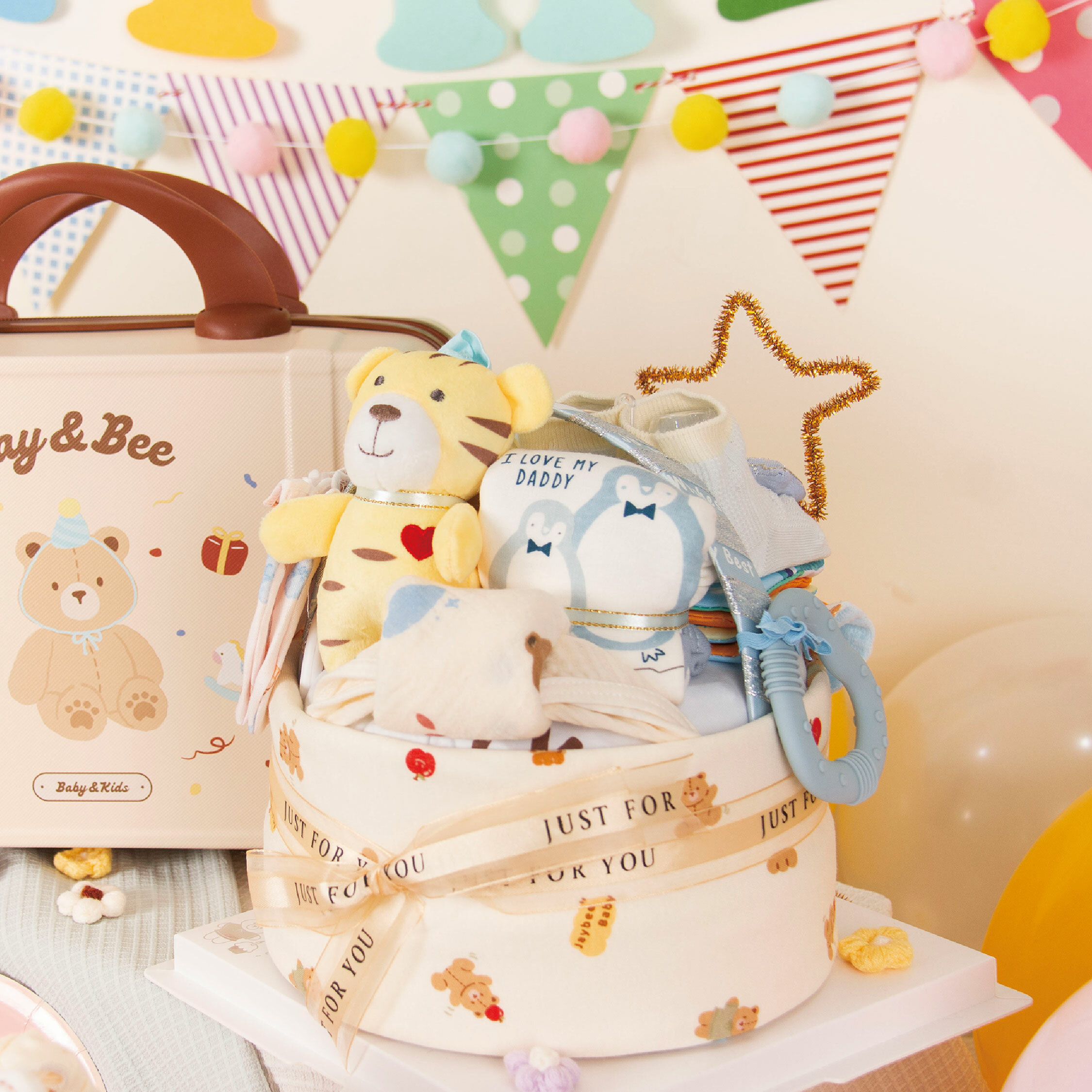 捷比童裝 尿布蛋糕 (新生兒送禮首選)