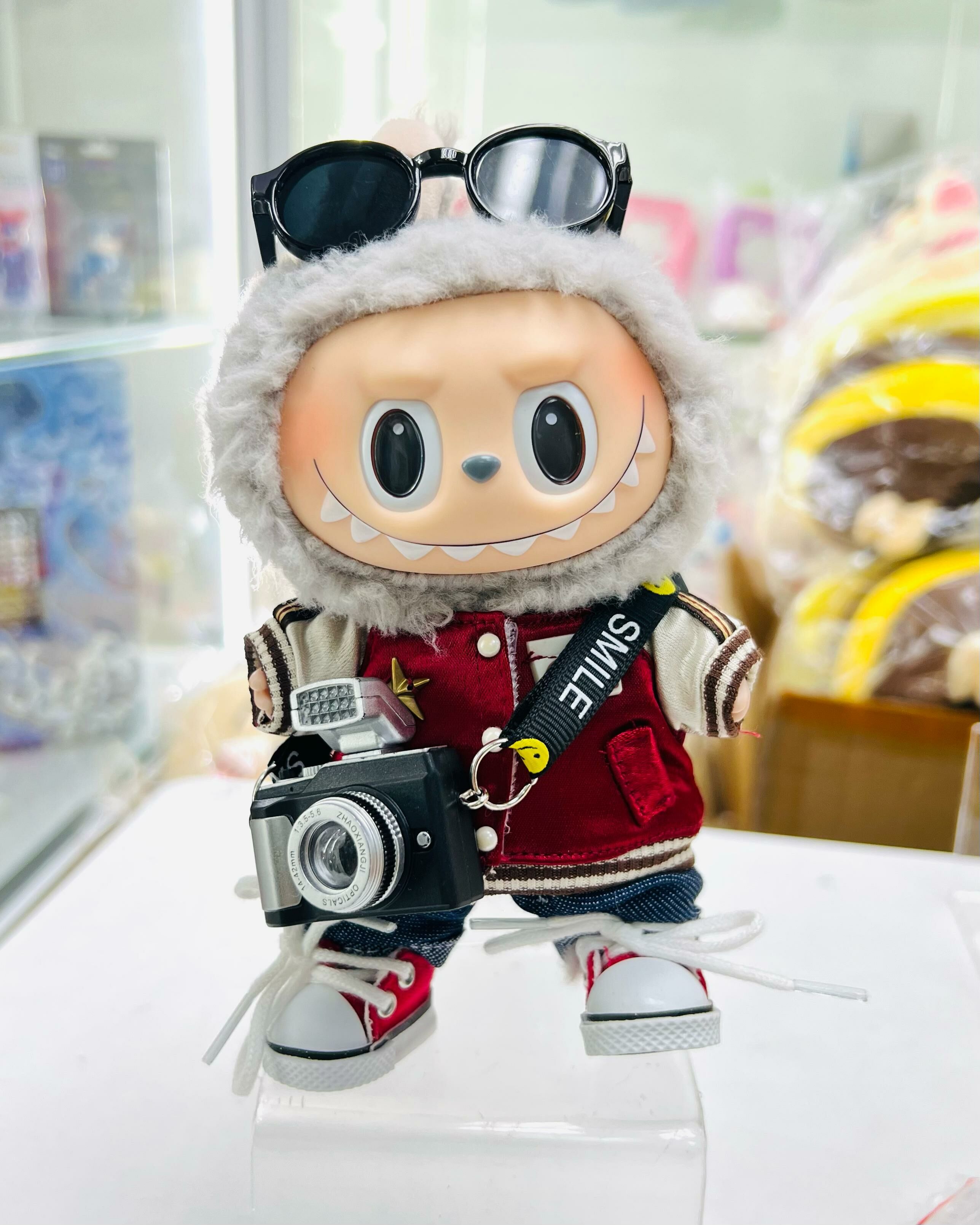 Doll outfit Fashion F17 - Red Jacket Set