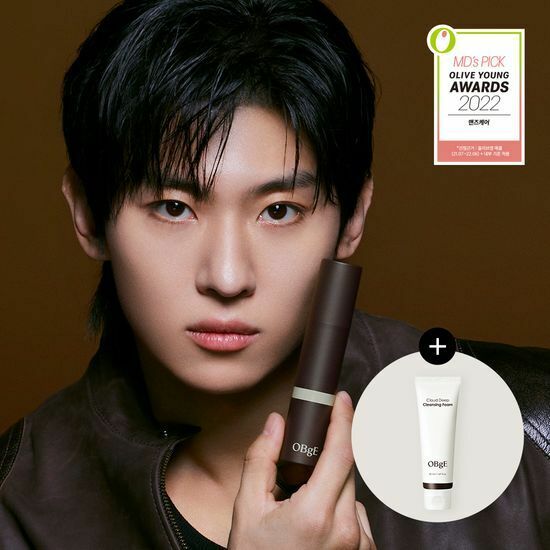 《olive young連線》OBge Natural Cover Foundation 13g No.1 Special Set (cleansing foam 50ml)