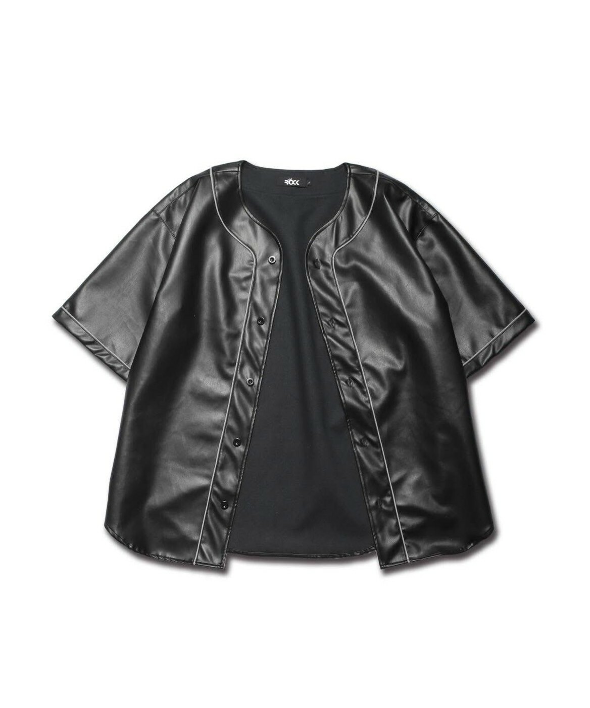 KOREA 棒球 皮革 上衣 外搭 #襯衫