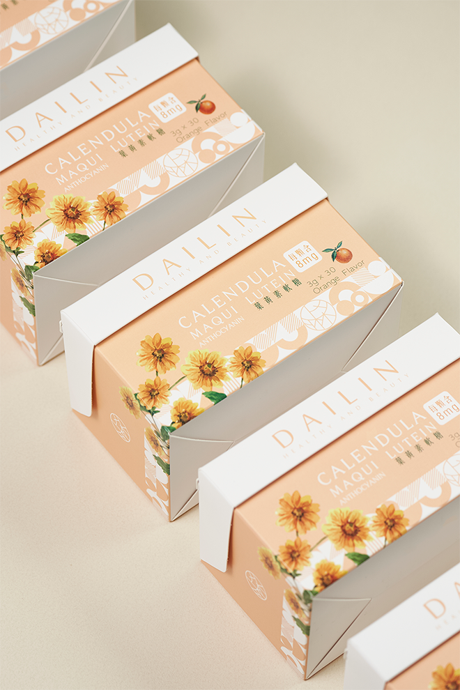 Calendula Lutein Gummy (Orange taste) 30pills