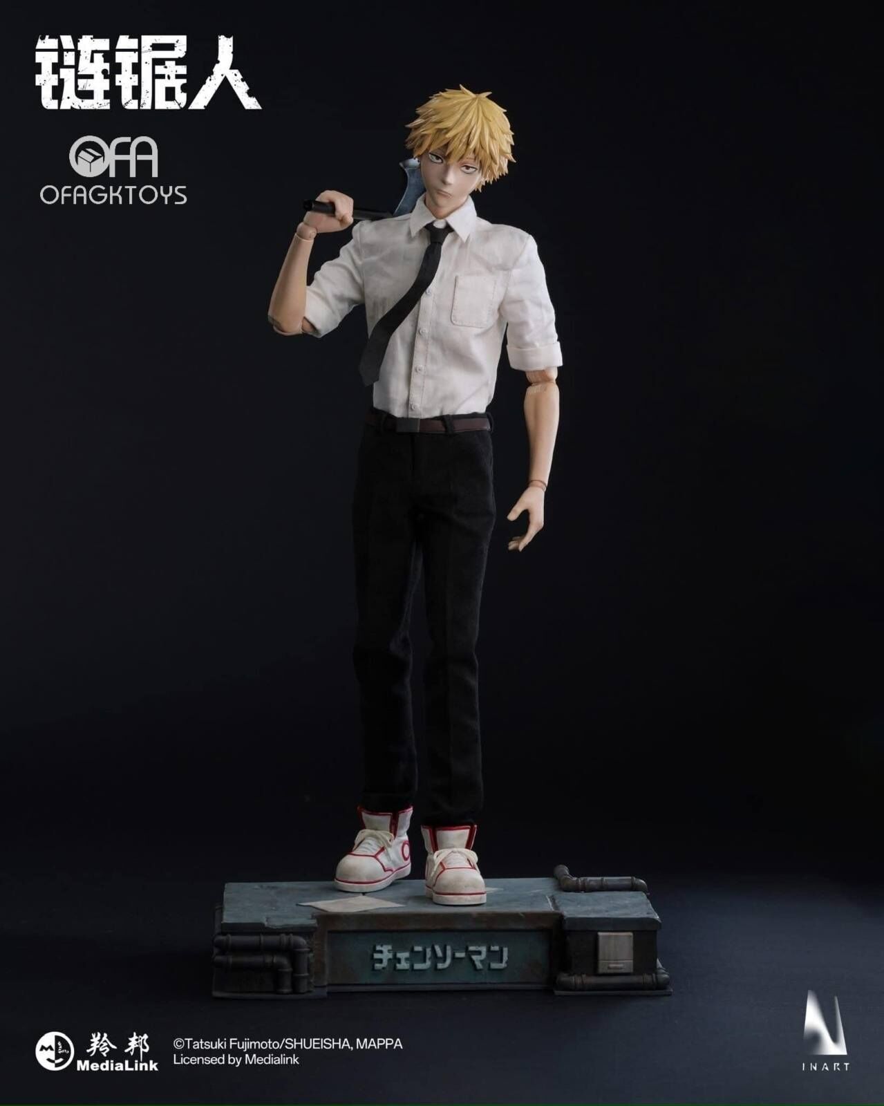 鏈鋸人 淀治 1/6 收藏級可動人偶Chainsaw Man-Denji 1/6 Collectible Figure
