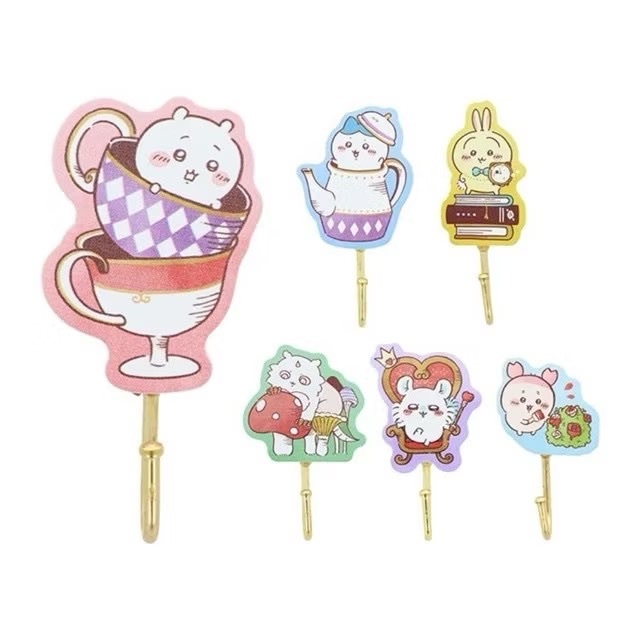 【現貨】吉伊卡哇 Chiikawa 木製造型磁鐵掛勾 冰箱磁鐵 造型掛勾 磁吸掛勾