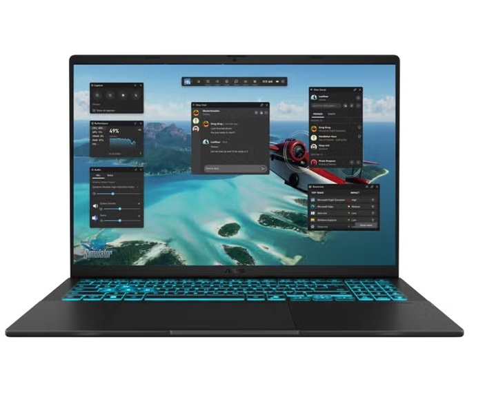 ASUS 華碩 V3607VP-0021K210H 靜謐黑 16吋筆電/Core5-210H/16G/512GSD/RTX5070