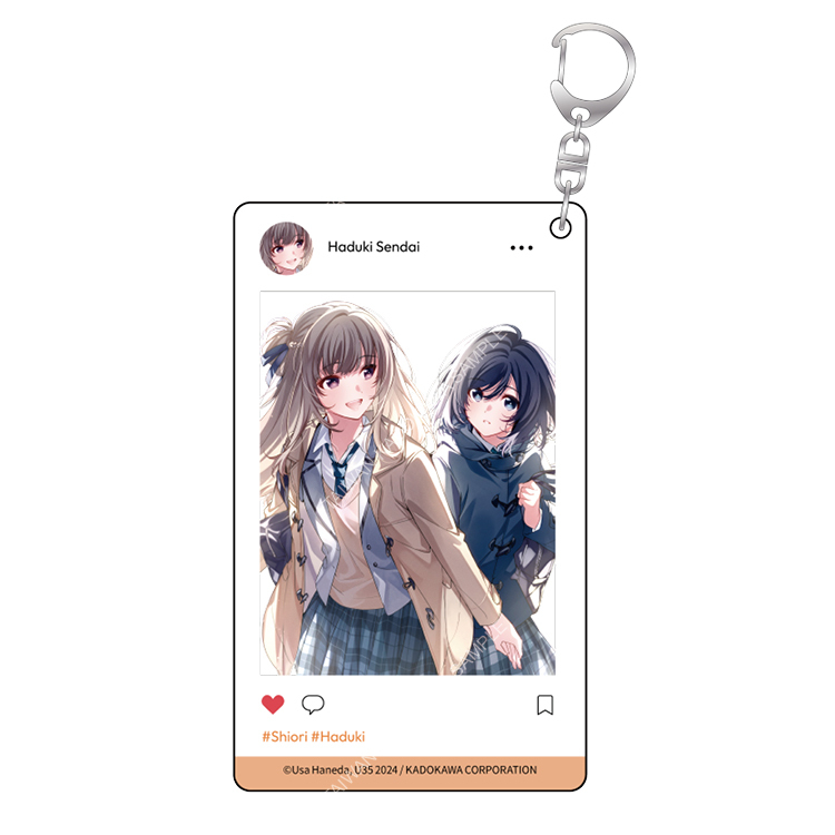 我買下了與她的每週密會～以五千圓為藉口，共度兩人時光～(原作) SNS風壓克力鑰匙圈 A