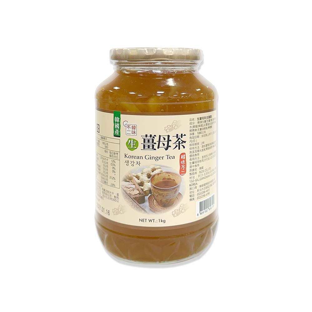 【BK SHOP】韓味不二-生薑母茶1kg