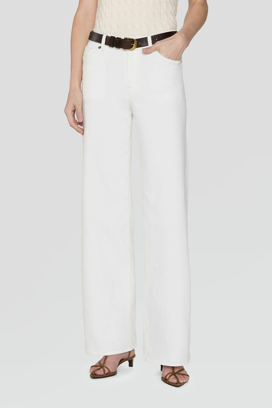 FRAME｜PALAZZO 高腰寬版牛仔喇叭褲