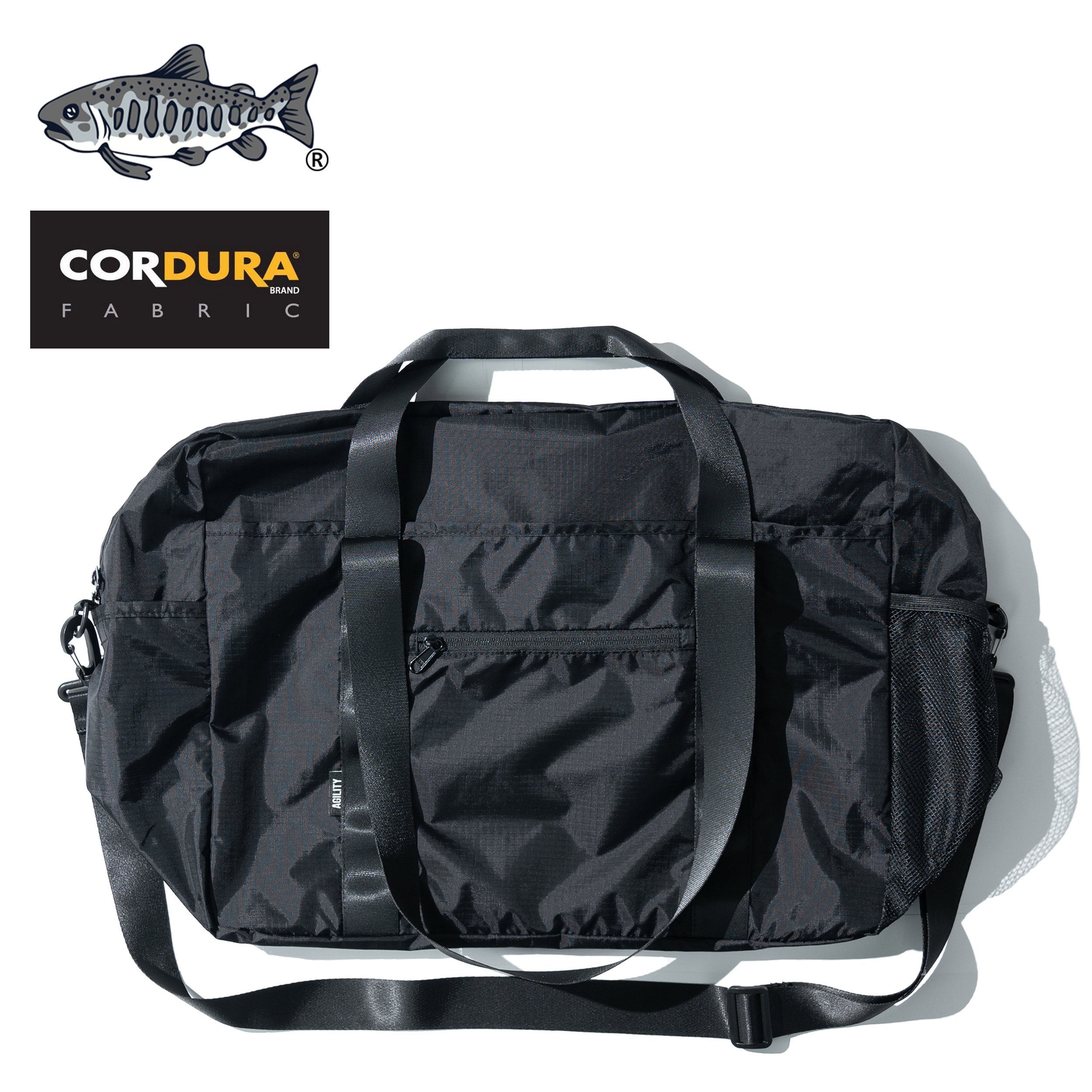 AGILITY Cordura® Foldable Boston Bag 20L 可折疊 中型 波士頓 旅行包 [K98]