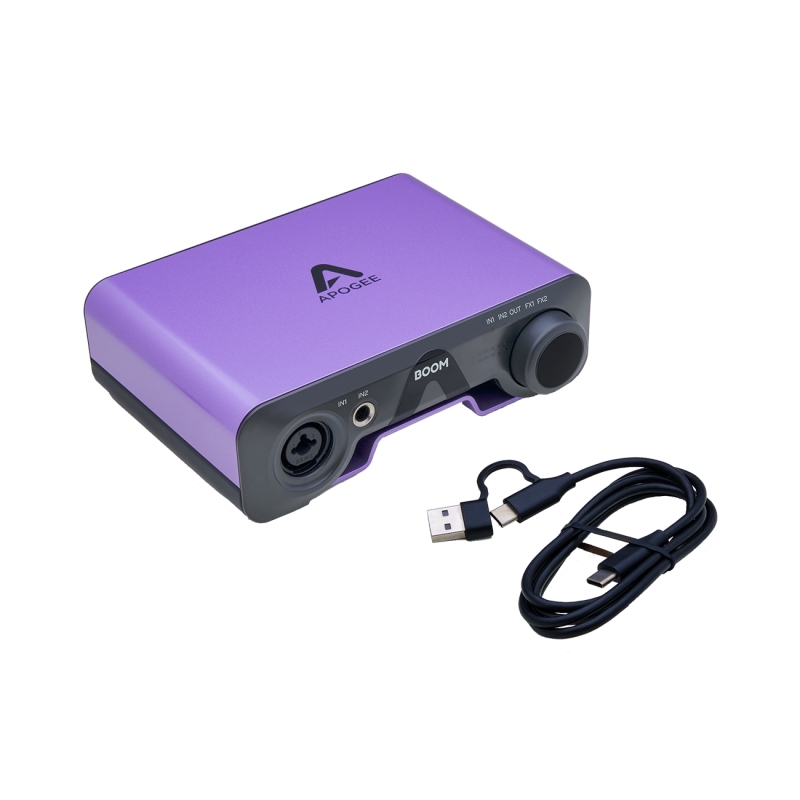 【正成公司貨】Apogee BOOM 二進四出 錄音介面 第 3 張圖片｜三峽錄音 / 音響