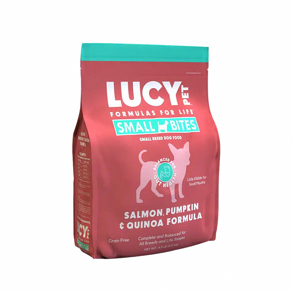 LUCY 魔力寵糧 犬用 無榖超級食物配方 鮭魚雞肉燉南瓜 小顆粒 2kg