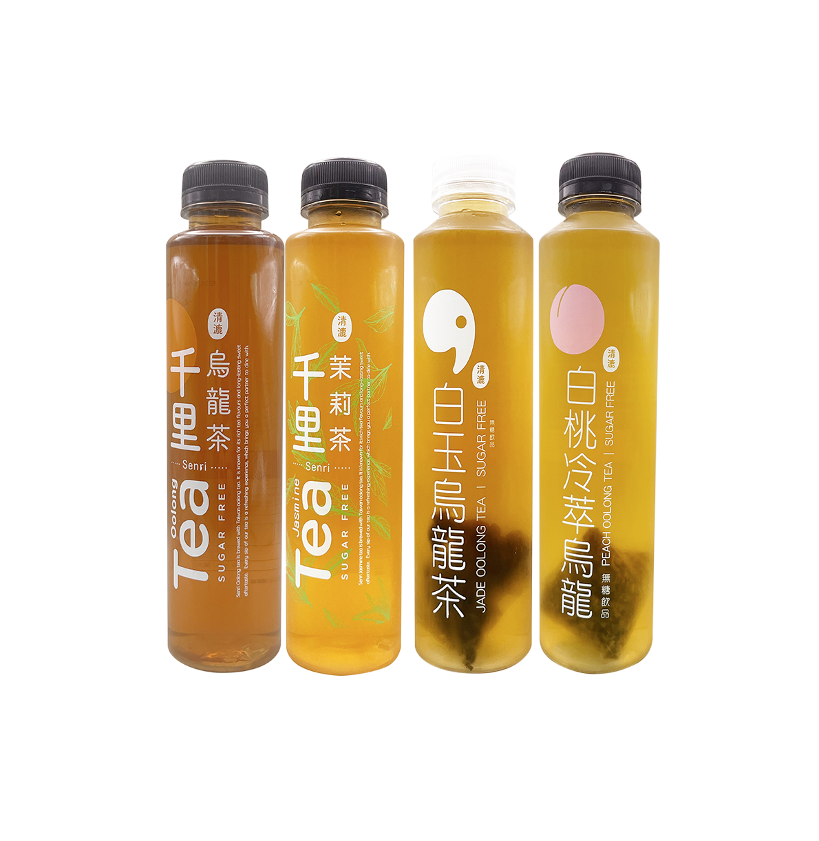 清漉無糖茶4款8支組合