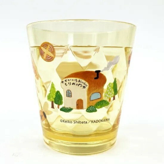 【現貨】麵包小偷透明杯子 280ml 水杯 果汁杯 牛奶杯