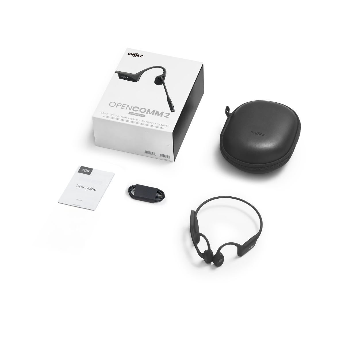 Shokz OpenComm2 骨傳導通訊耳機C120 - 2025 Upgrade