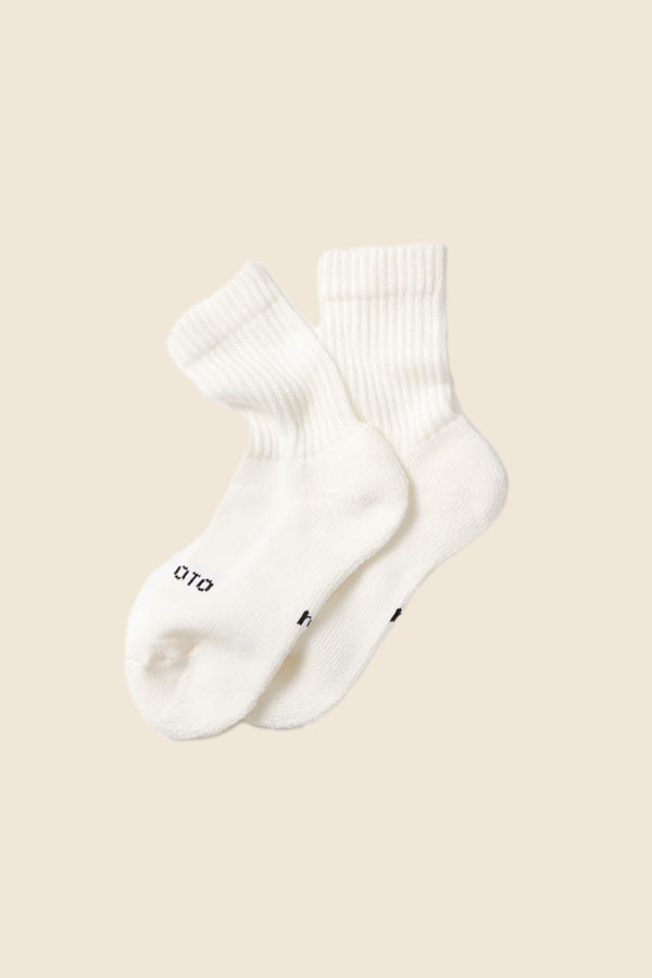 ROTOTO - R1522 基本款中筒襪（三件組）純白