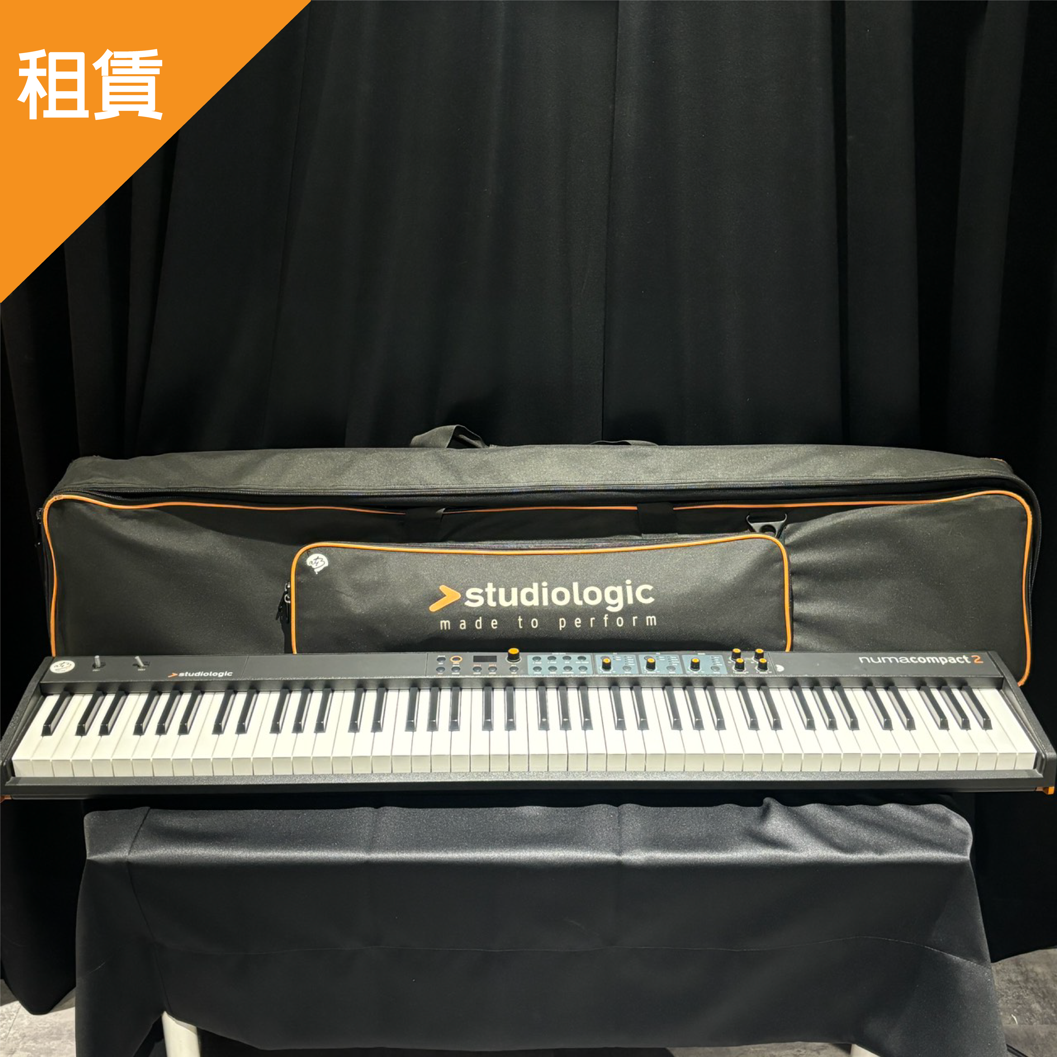 【日租】STUDIOLOGIC 【日租】STUDIOLOGIC / NUMA COMPACT2 88鍵電鋼琴 — 三峽鍵盤 / 鋼琴｜YA! 玩音樂