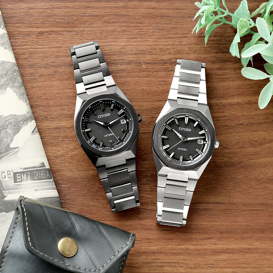 日本製造 Citizen 星辰表 Attesa Eco-Drive Radio Super titanium men's watch CB3044-55E . CB3045-61E 超級鈦金屬男士手錶