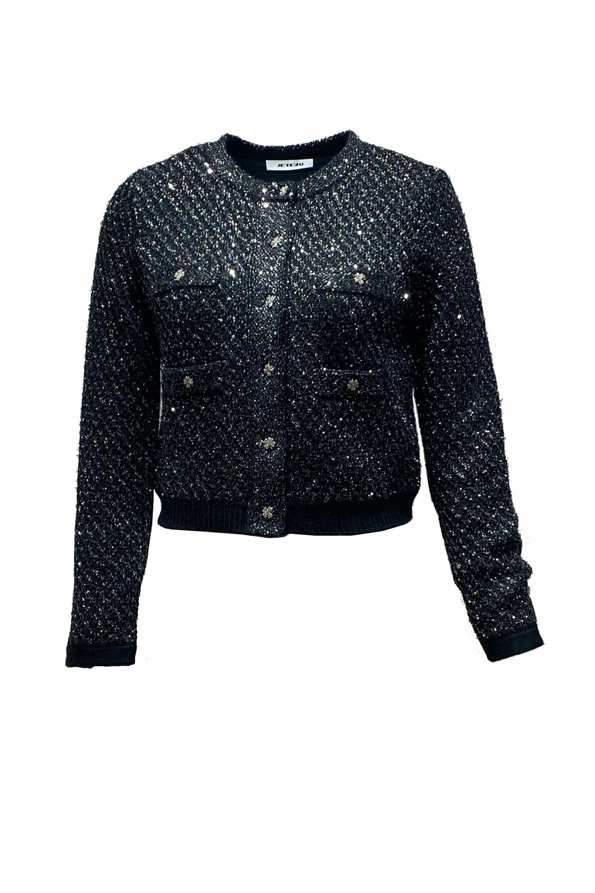 BC15227D1沙漠星空閃鑽外套 (2色)