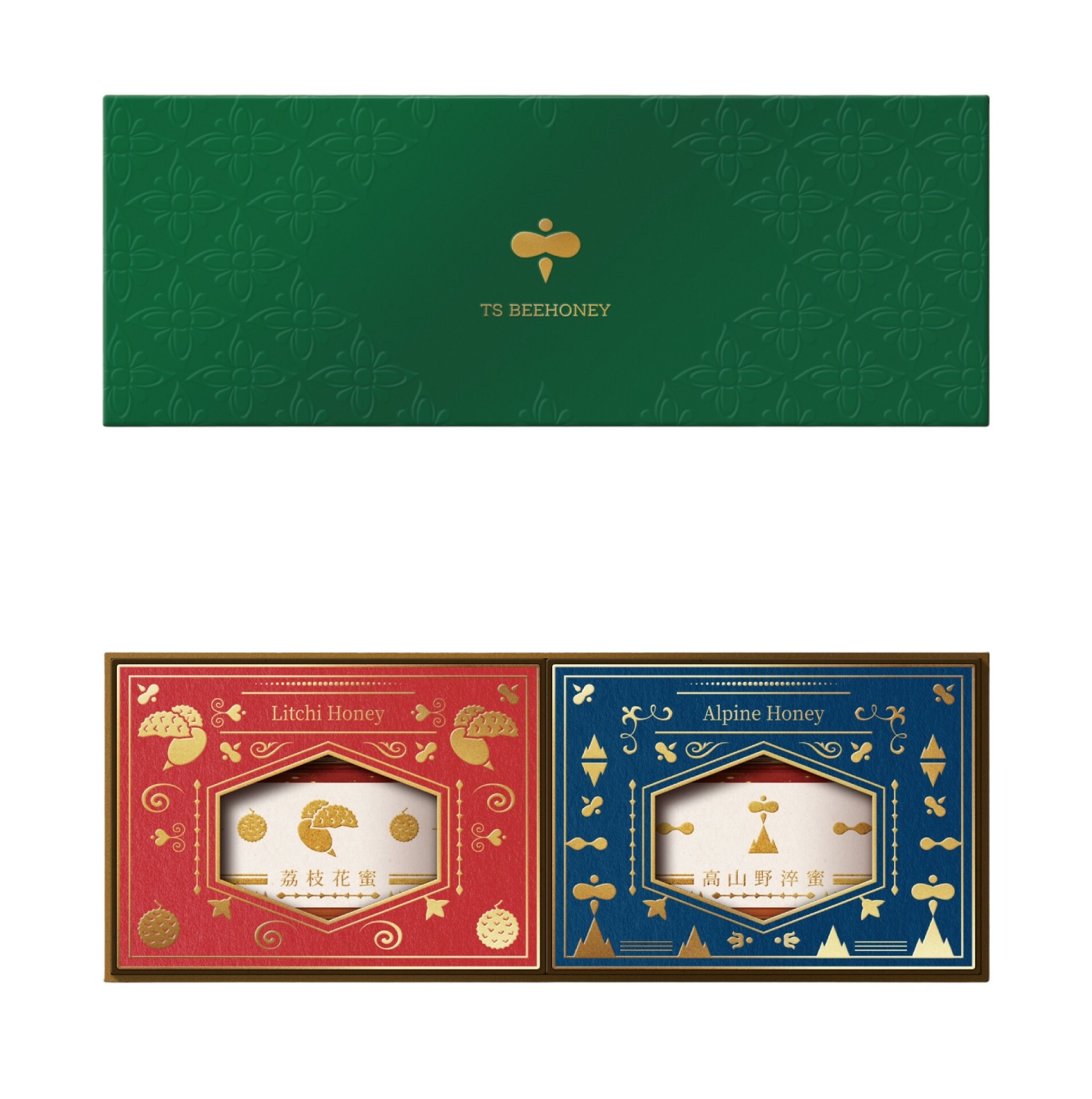 《年節送禮》台灣南部經典蜂蜜禮盒組 贈！年節禮袋