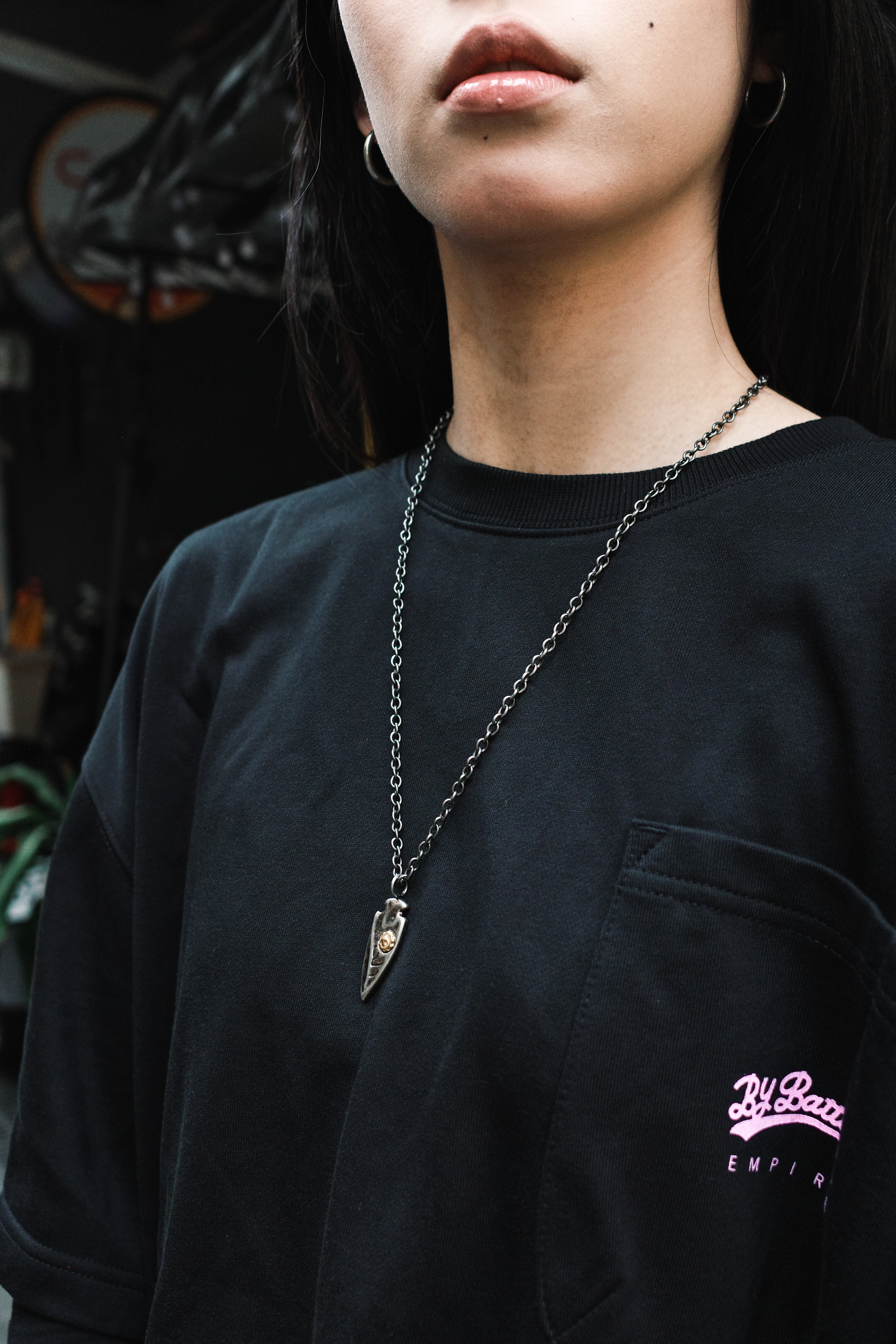 『Always_Good』復古 三角 吊墜 項鏈