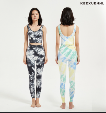 ⚡️⚡️Keexuennl炫彩扎染閃電⚡️⚡️運動套裝 ,清貨貨品.不返退換(K3 F615)