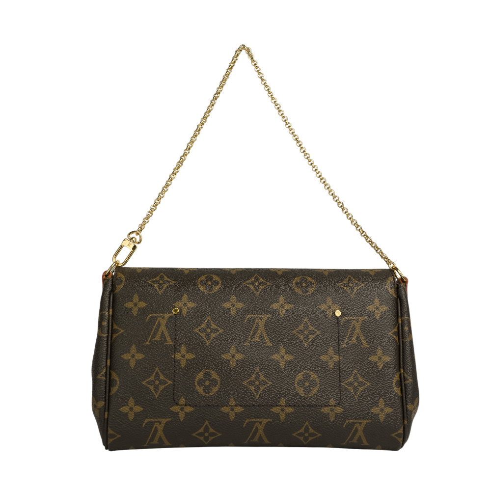 【Louis Vuitton / LV】Monogram FAVORITE MM 帆布翻蓋二用包 M40718