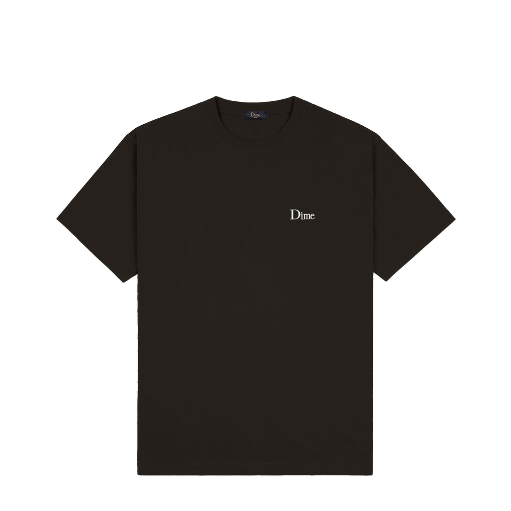 DIME｜Classic Small Logo T-Shirt ''Vintage black''