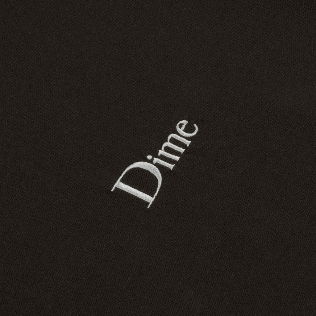 DIME｜Classic Small Logo T-Shirt ''Vintage black''