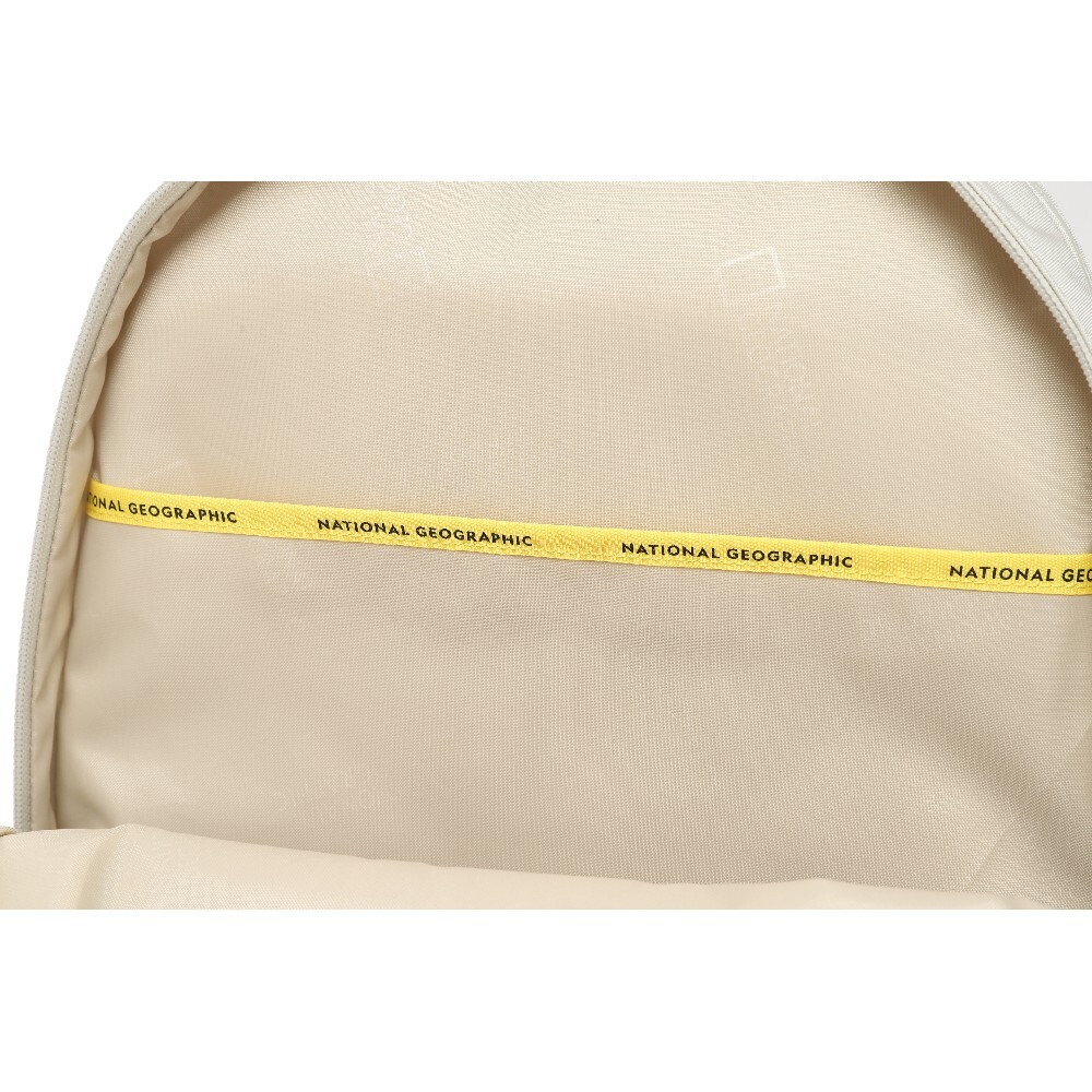 ★NOIAGO★ Nylon Over Backpack Beige MILD Backpack - BEIGE