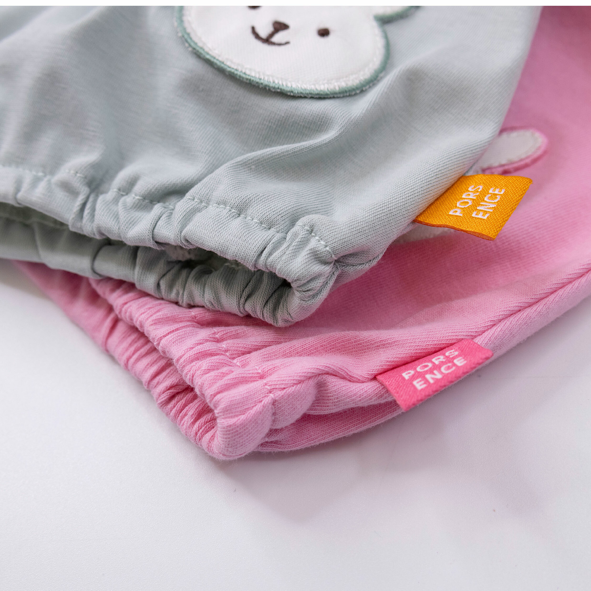 波紳士【12056】對稱兔兔造型荷葉設計短褲＊二色