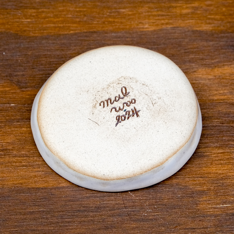 SP｜Mal Woo毛物｜刻畫小碟｜蛇年限定｜米白底